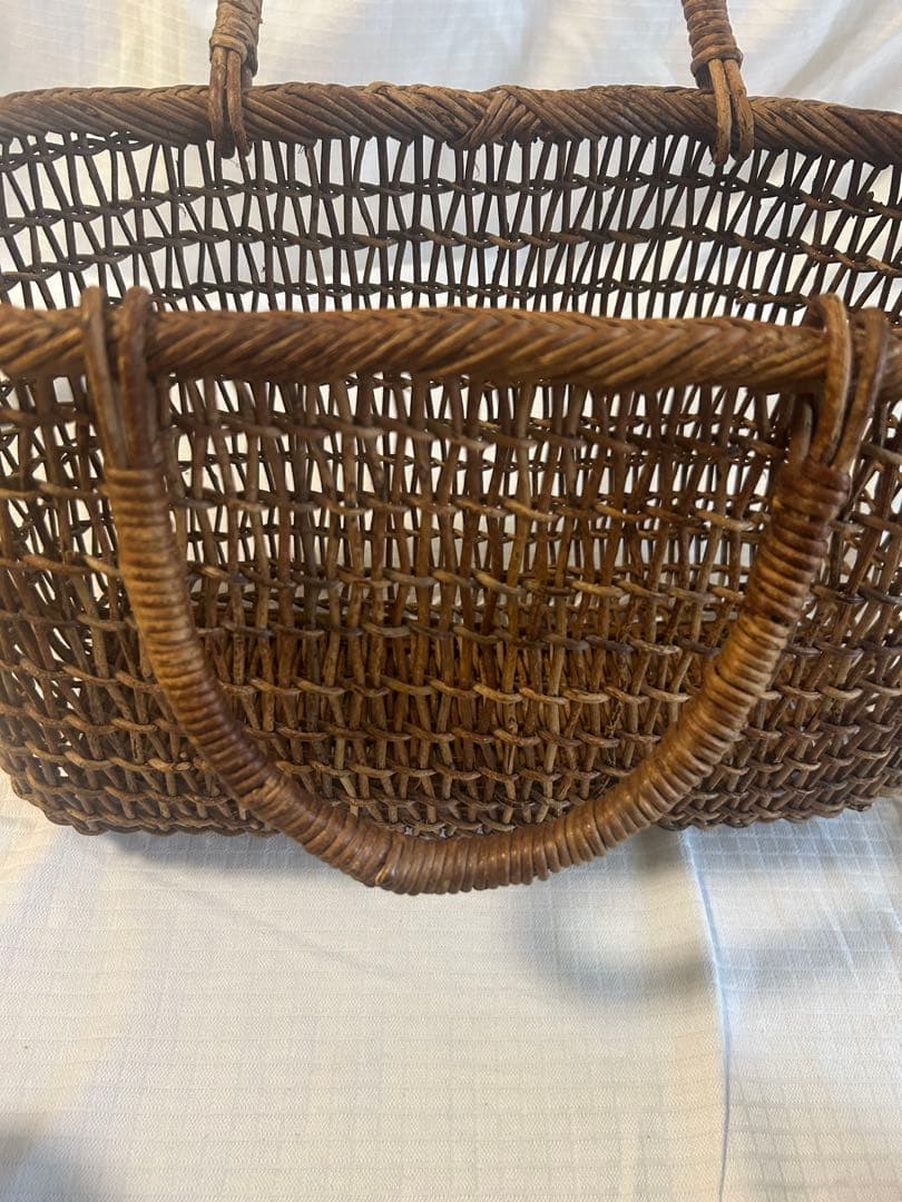 アケビ　カゴバック　かご　工芸　民藝