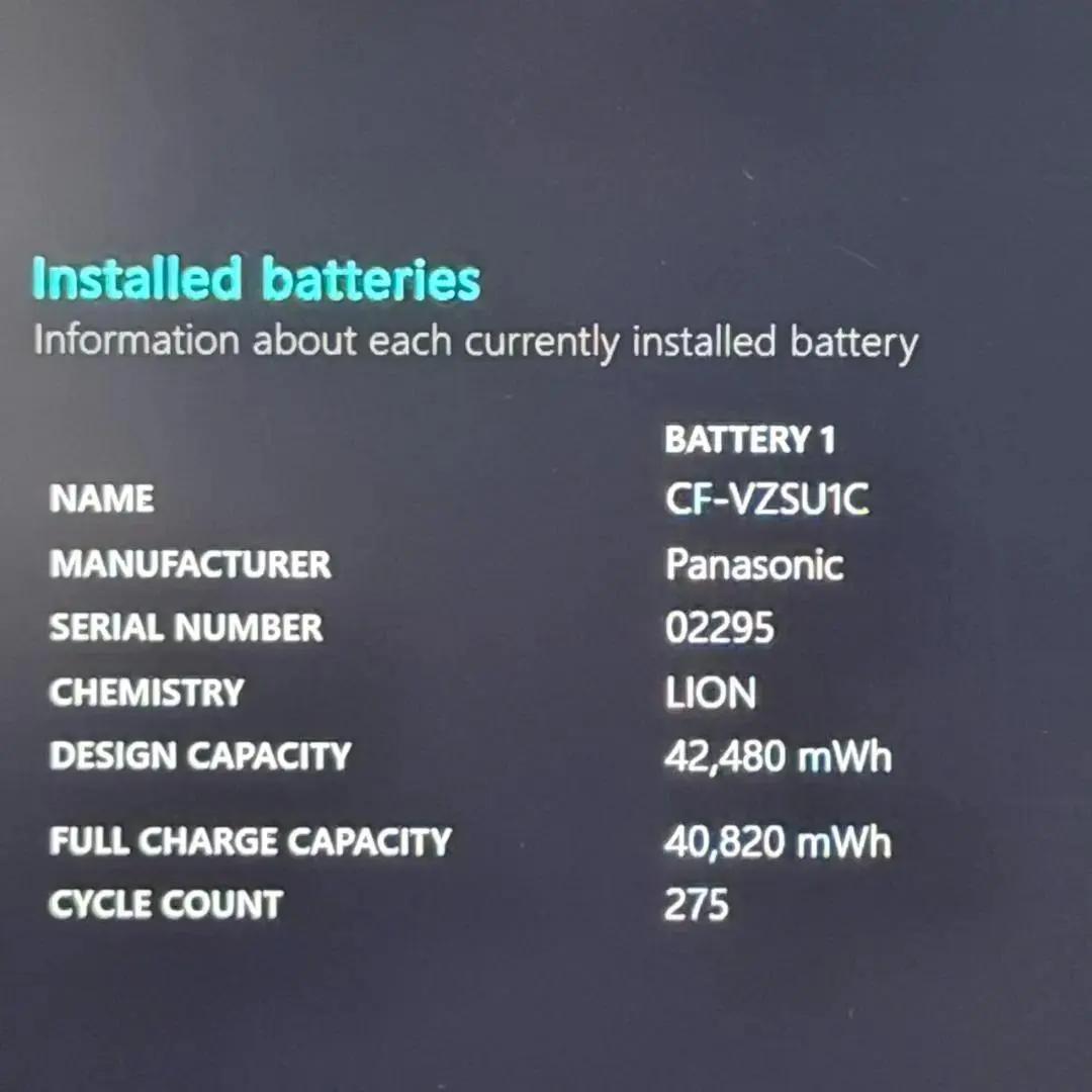 バッテリ良好❗ DVDマルチ レッツノート i5 10世代 8GB 256GB