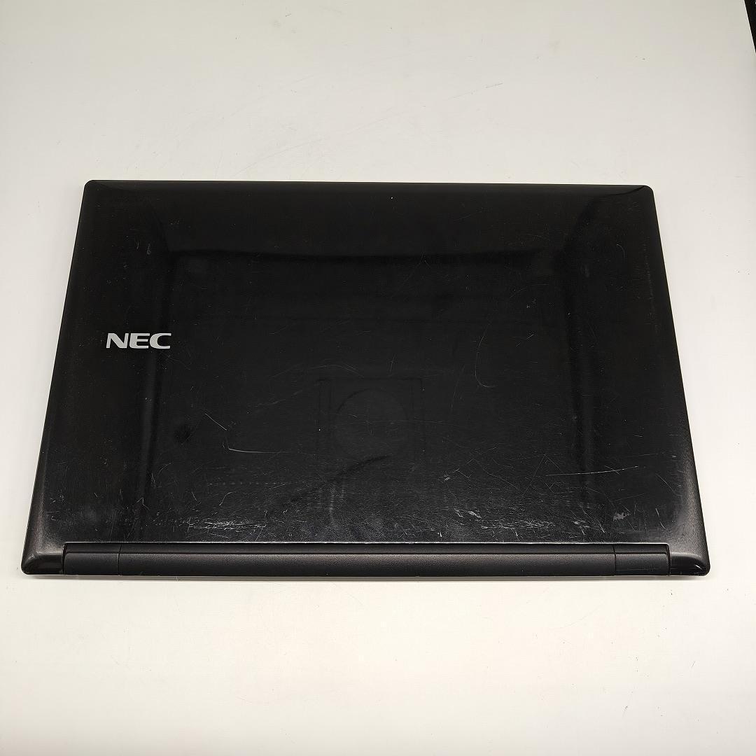 【NEC】高性能i7 SSD256GB 16GB 黒色 オフィス付き ノートPC