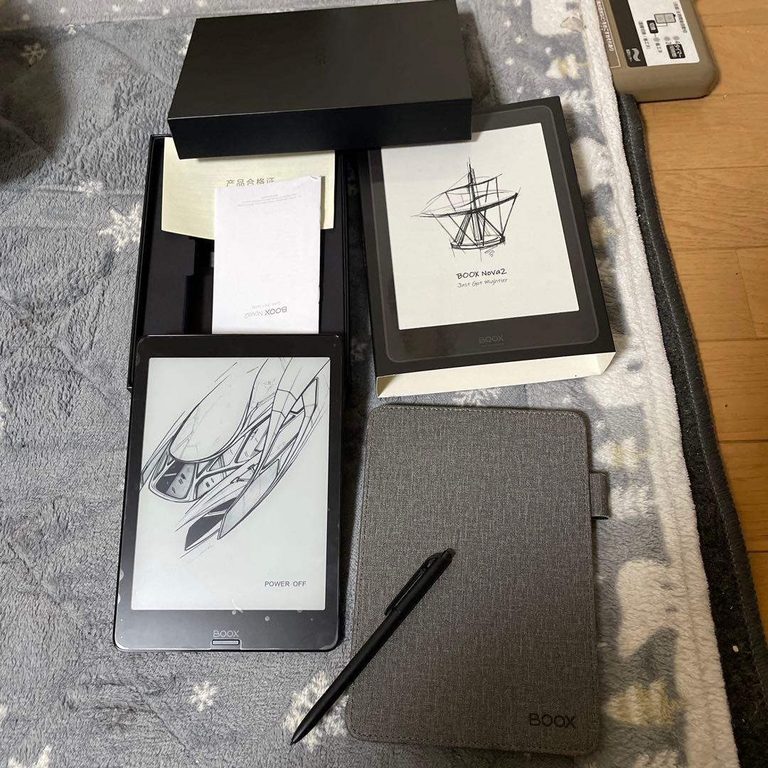 電子書籍リーダー本体 boox nova2
