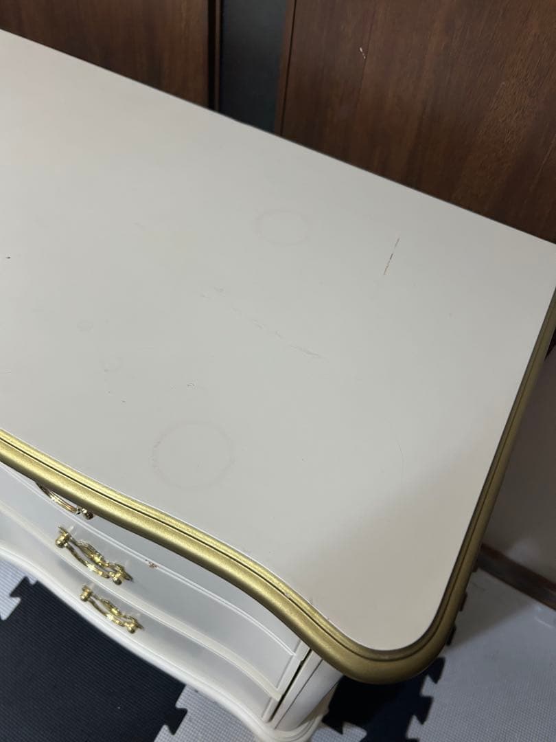 猫足キャビネット　サイドボード　チェスト　アンティーク　ヴィンテージ　姫家具