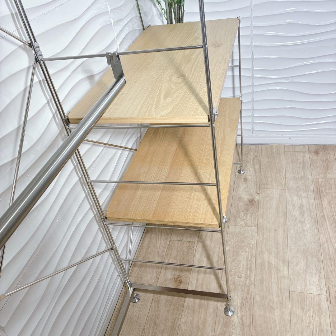 ◇無印良品◇ステンレスユニットシェルフ◇2個セット◇大阪兵庫京都奈良滋賀和歌山◇