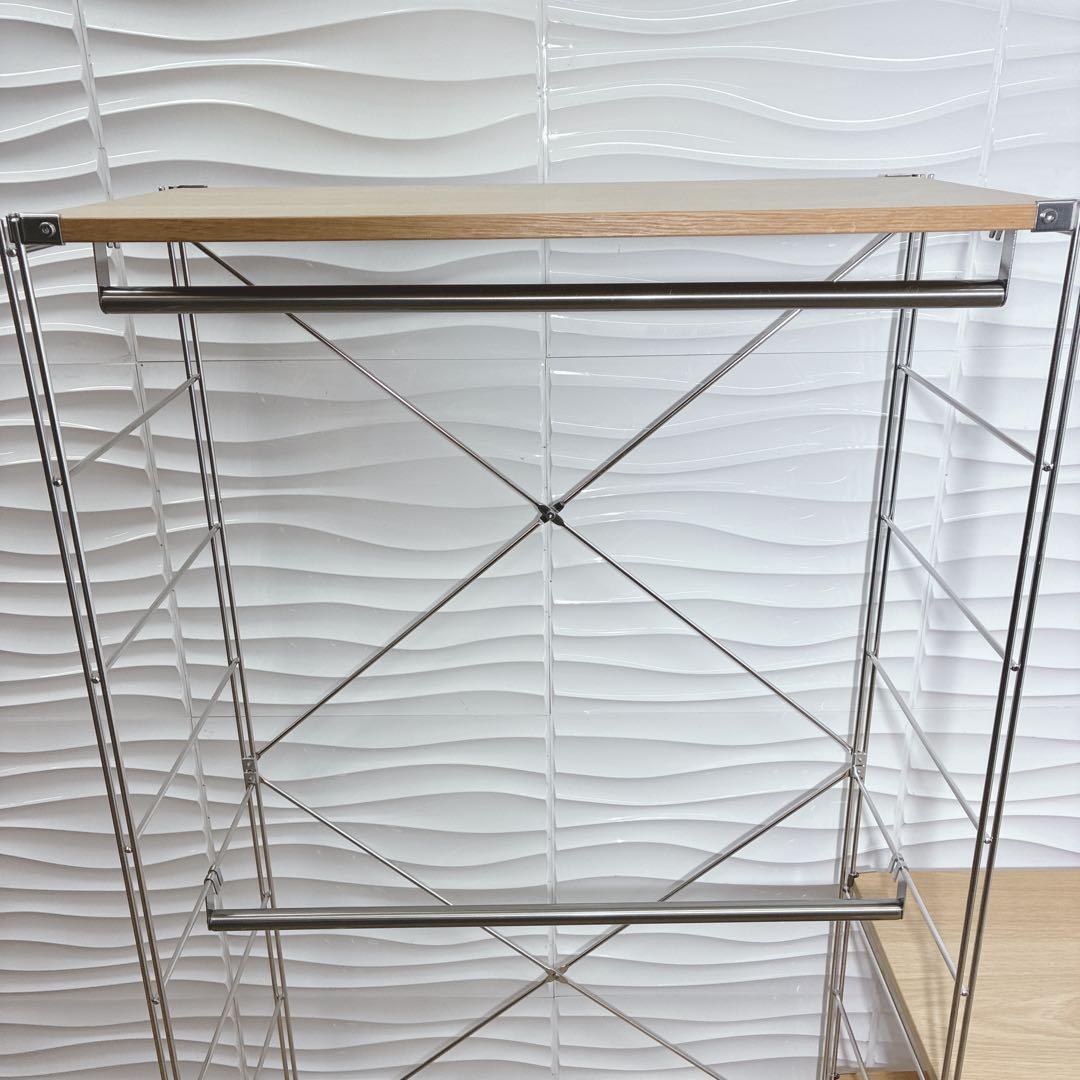 ◇無印良品◇ステンレスユニットシェルフ◇2個セット◇大阪兵庫京都奈良滋賀和歌山◇