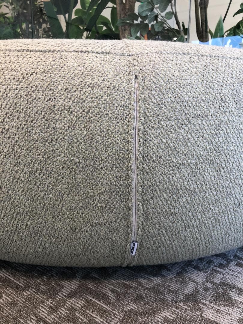 【美品/値引き可能】BoConceptBermudaフットスツールライトグリーン
