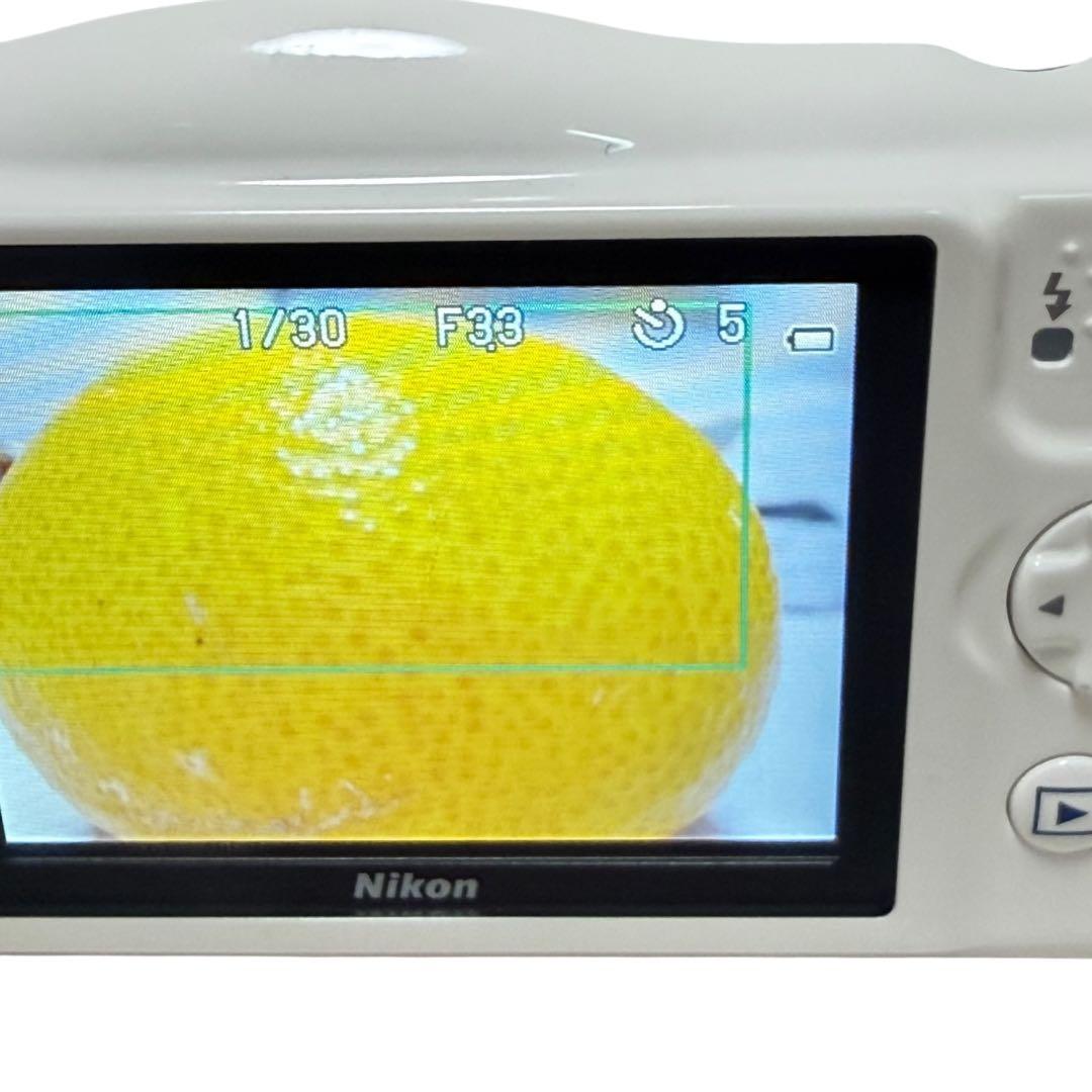 (完品・美品)Nikon COOLPIX S33 防水デジカメ 付属品完備