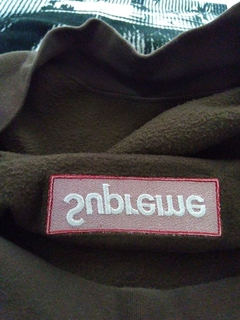 crew様。専用ページ　シュプリーム ブラウン トレーナー