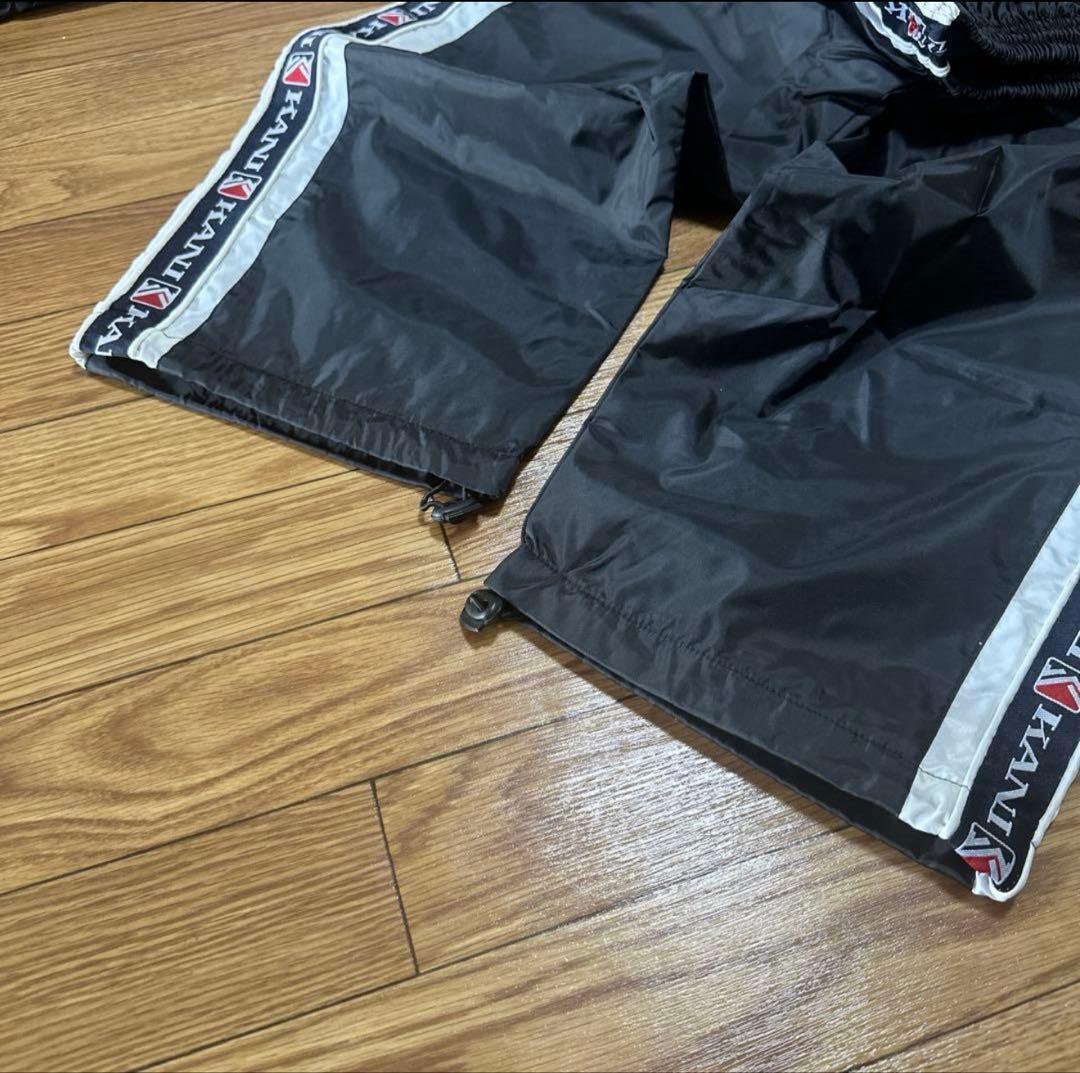 KARL KANI カールカナイ　ナイロン　セットアップ　L 黒