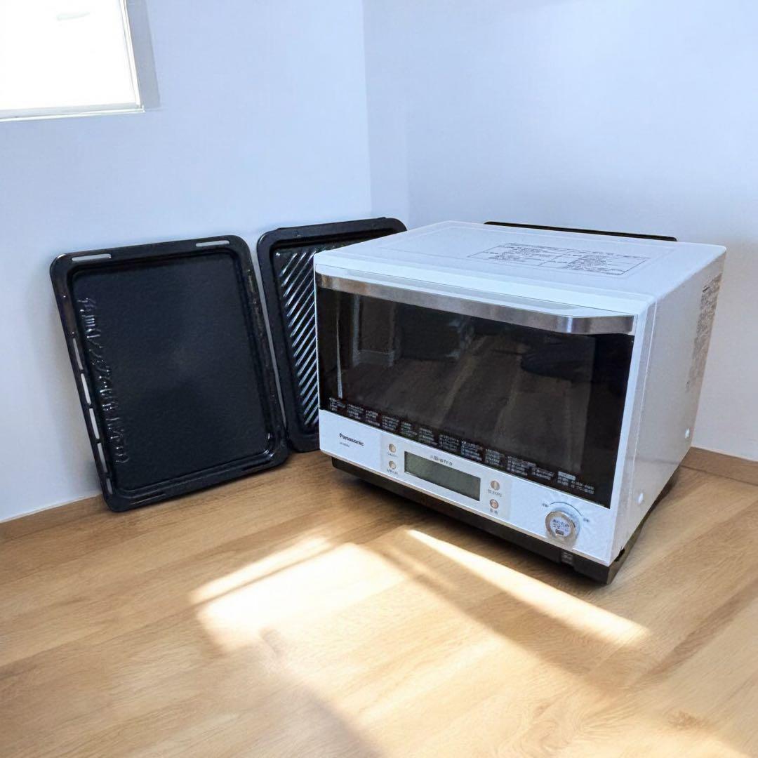 自動調理が優秀✨パナソニック ビストロ スチームオーブンレンジ NE-BS803