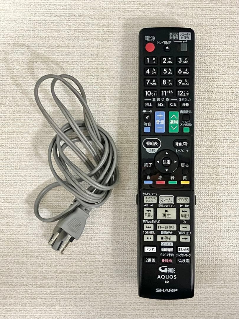 シャープ SHARP ブルーレイレコーダー 1BD BD-W1800