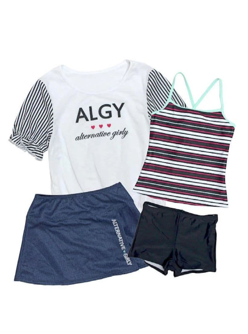 R♡R◆今季新作ミックス ピンクラテ アルジ－◆ハ－トロゴTコ－デセット