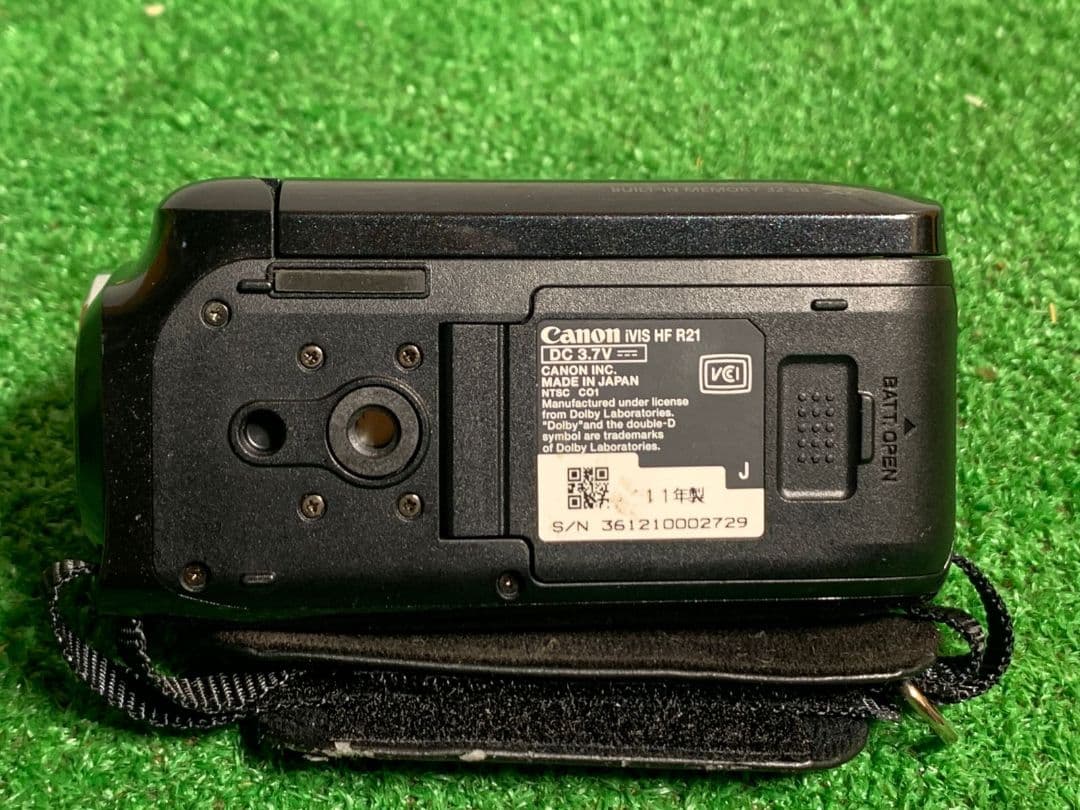 Canon IVIS HFR21 キャノンビデオカメラ DC3.7V