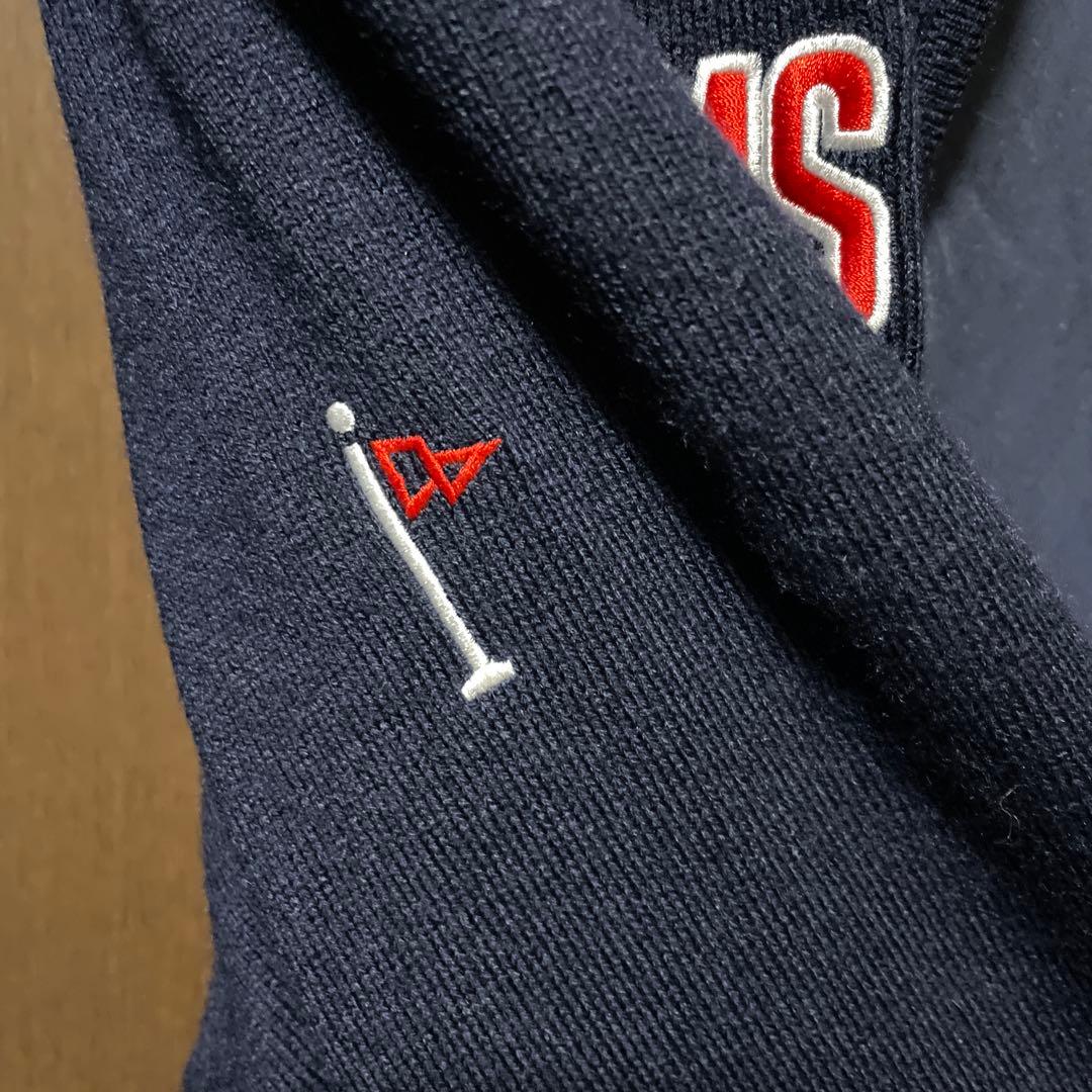 BEAMS GOLF ニットブルゾン