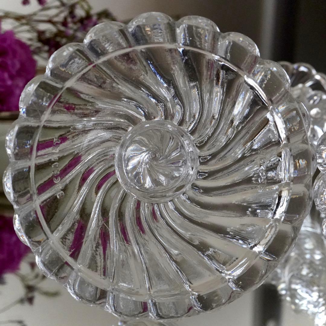 1890年オールドバカラBACCARATバンブー★キャンドルホルダー燭台ペア希少