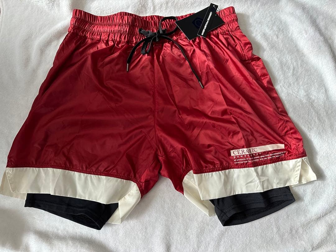 【定価 税込27500円】セラミックパワーギア メンズ ショートパンツ Lサイズ