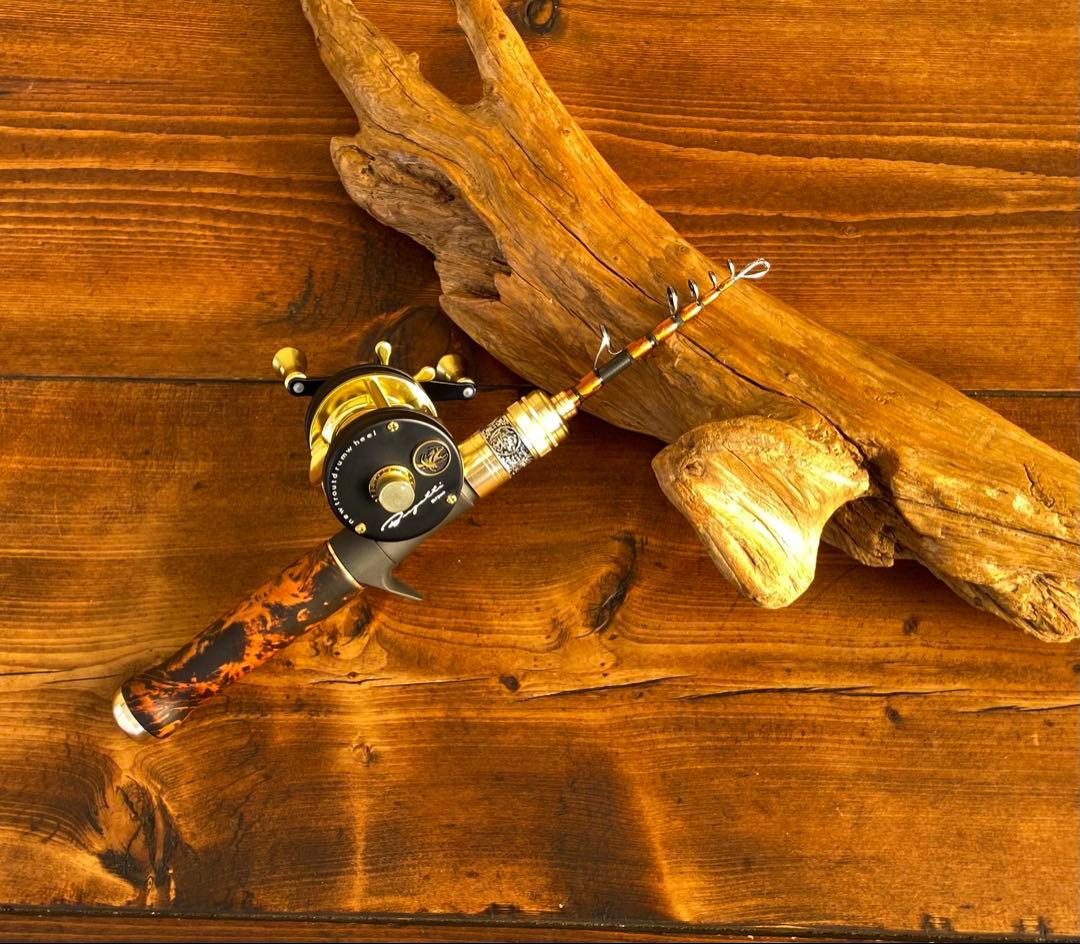 新品未使用　超軽量　カーボンロッド　5ft トラウトロッドベイトテレスコロッド