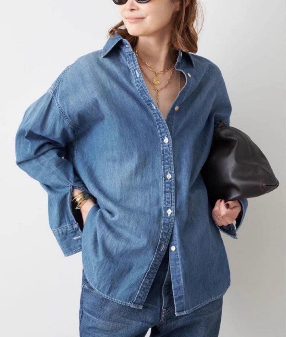 未使用Deuxieme Classe Lee デニムシャツ