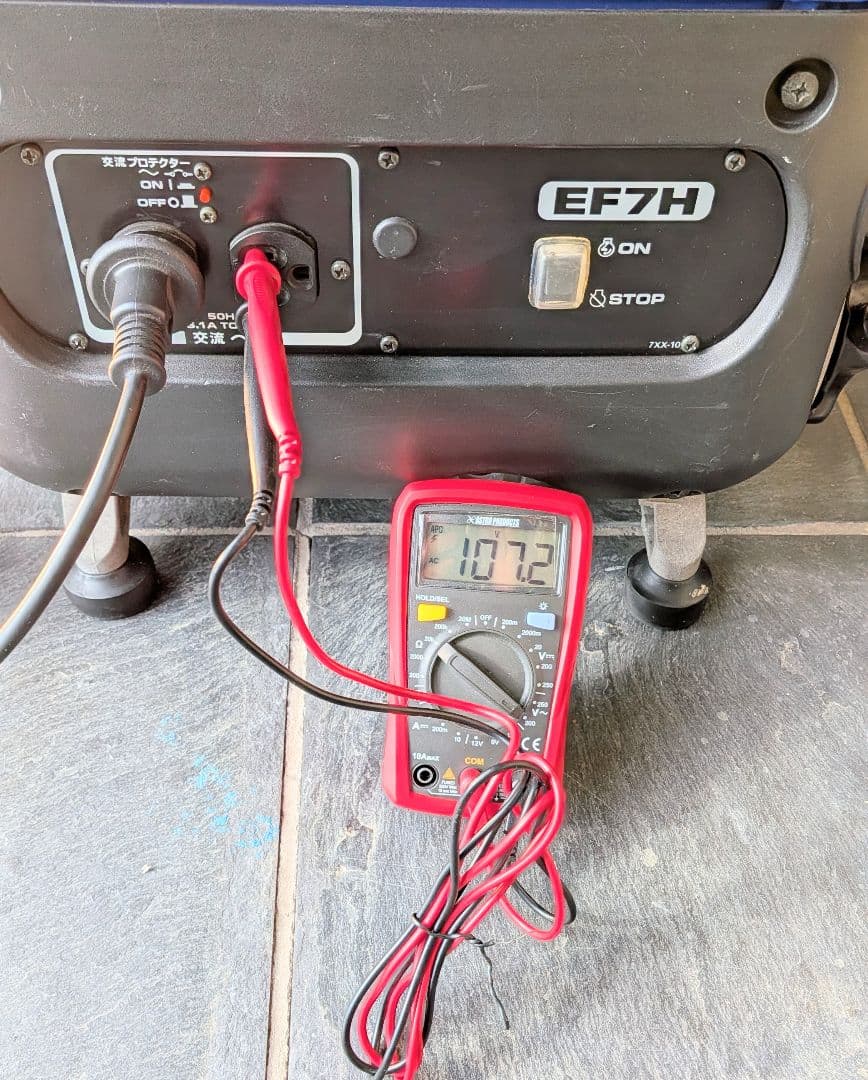 ヤマハ発電機 EF7H 50Hz　　整備済み・即購入OK　　　　東日本向け