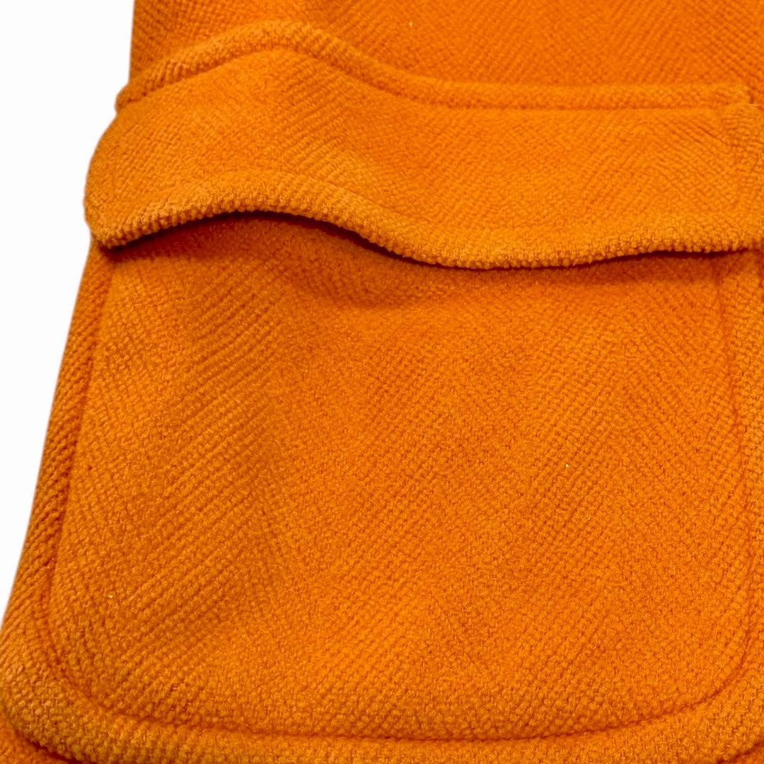 90s グレンフェル 別注 ダッフルコート オレンジ 36 Moorbrook