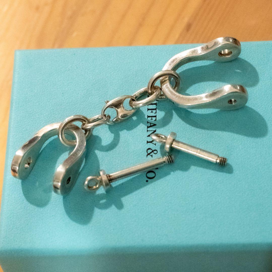 【OLD TIFFANY&Co.】 オールドティファニー　ダブルシャックル