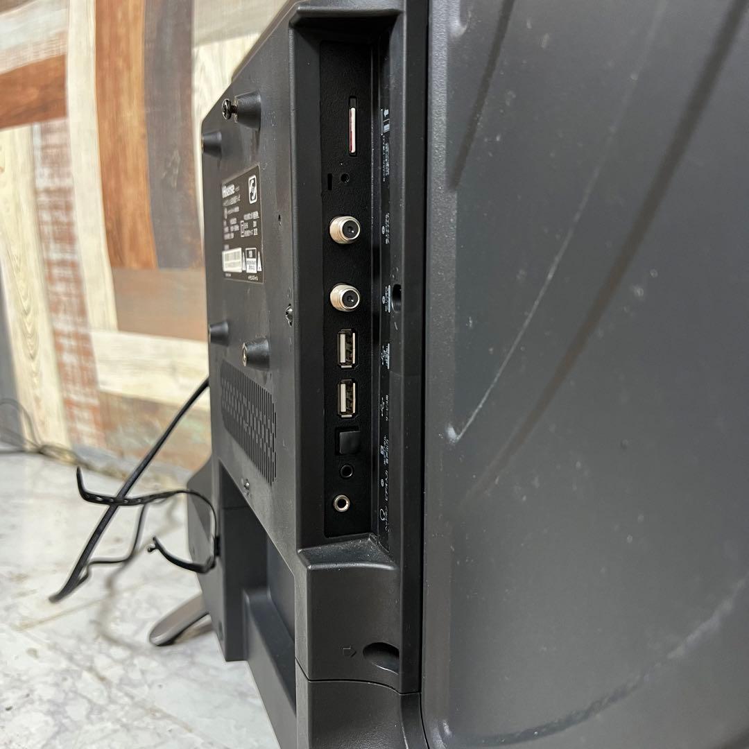 天才肌さん全国送料込ハイセンス32型液晶テレビ外付HDD裏番組録画対応、箱付き