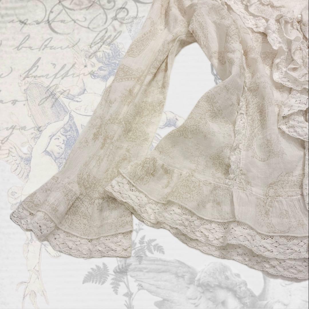 00 グランジ 森ガール フリルカーディガン 平成 ノームコア y2k クラロリ