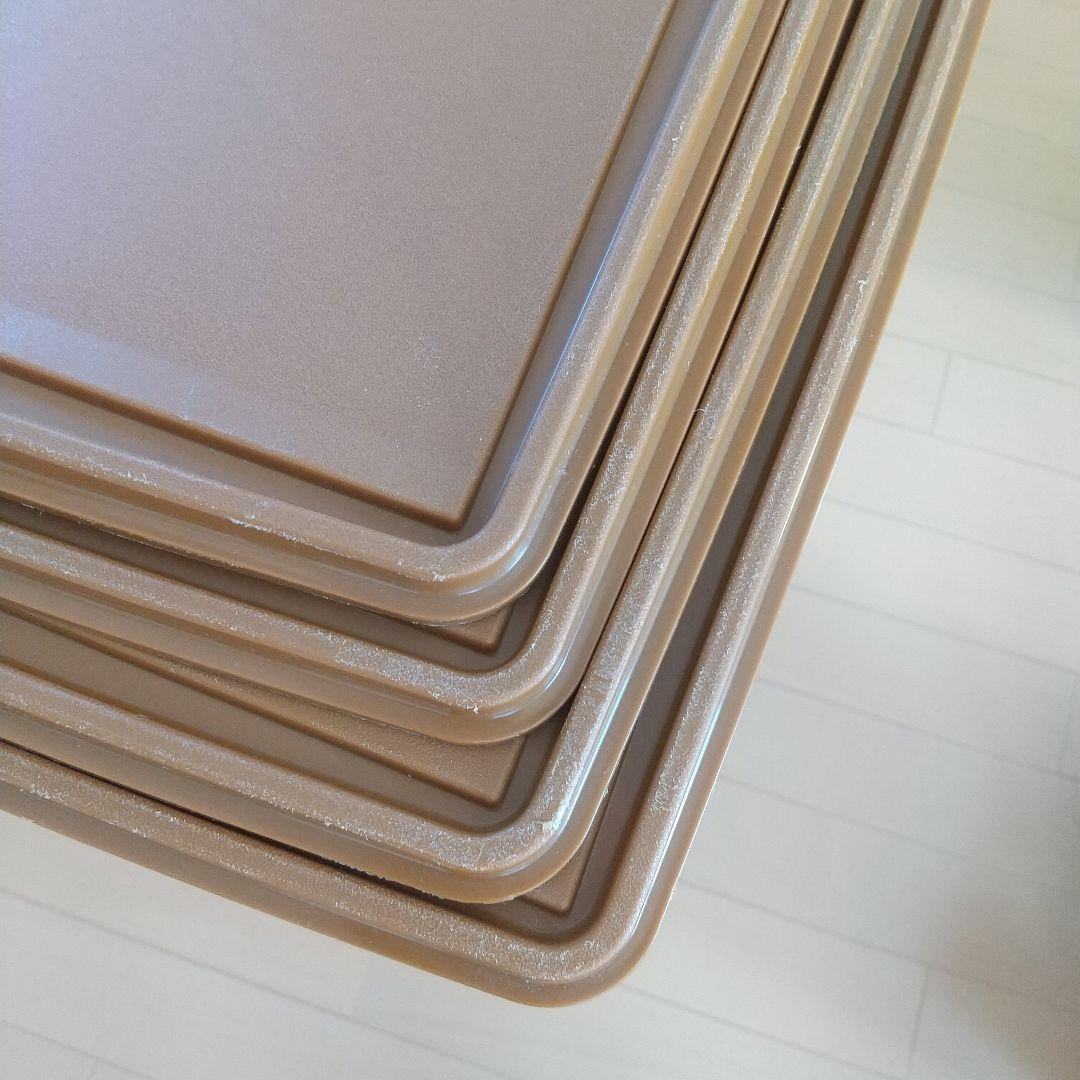 【タッパーウェア】収納ケース ディープスーパーケース 深型 ブラウン４個セット