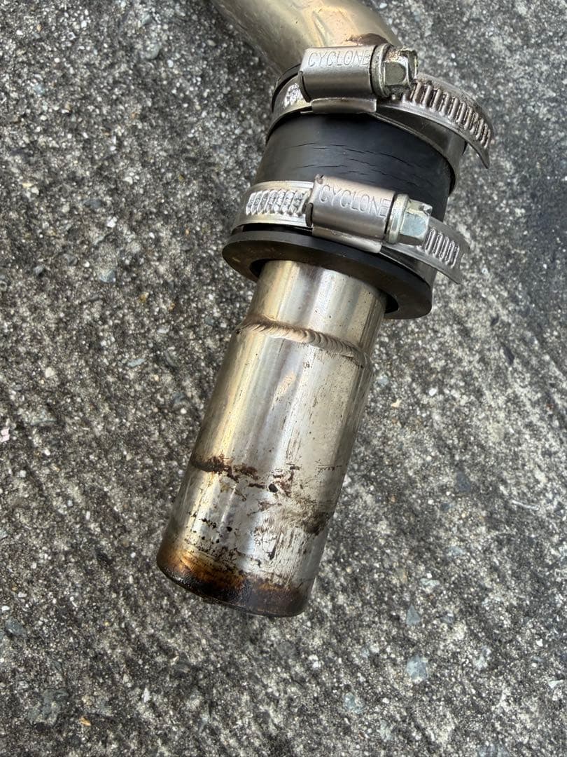 CRM250AR★社外サイレンサー★刻印なし