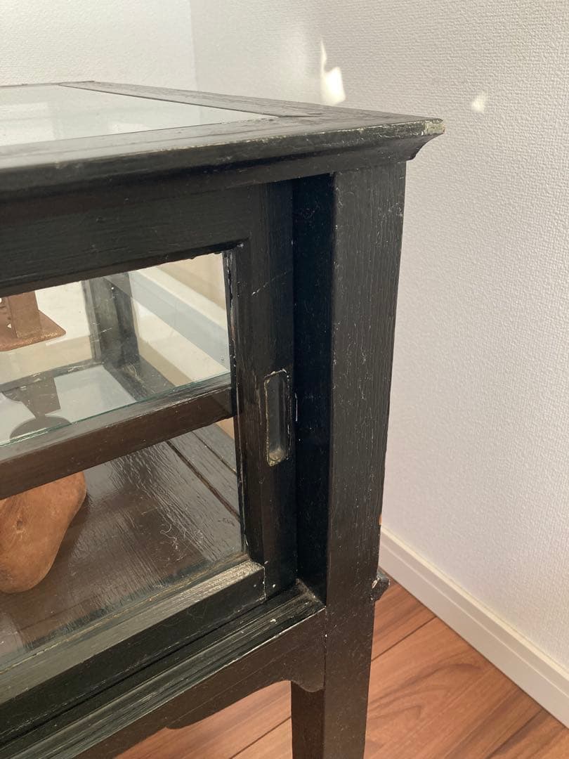 アンティークガラスショーケース