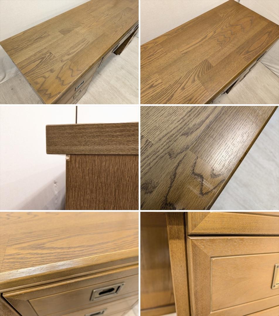 美品　久和屋　ドレッシングチェスト　キャビネット　机　デスク　収納棚　チェスト