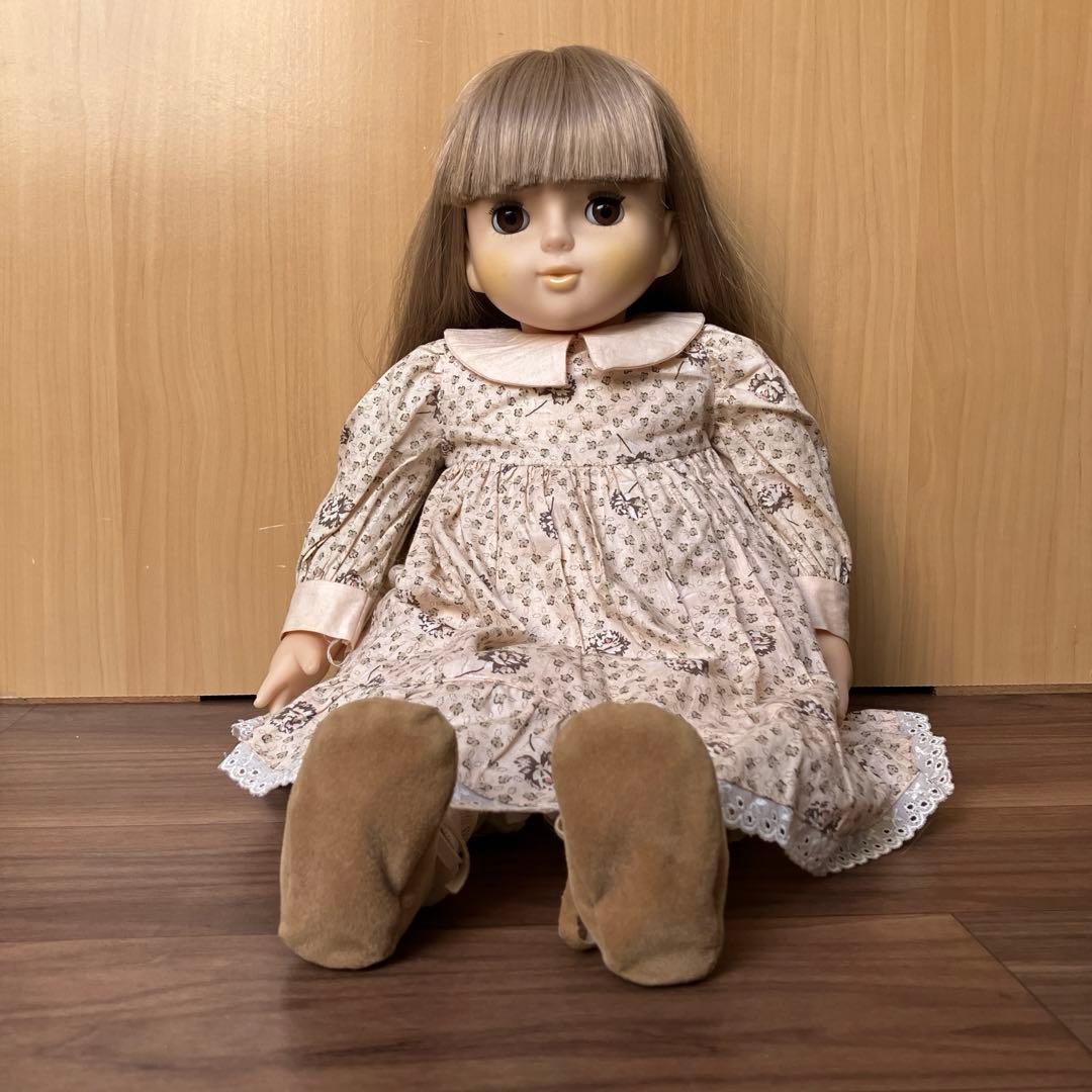 アンティーク雑貨　昭和レトロ　セキグチ　スリープアイドール　フランス人形　帽子付