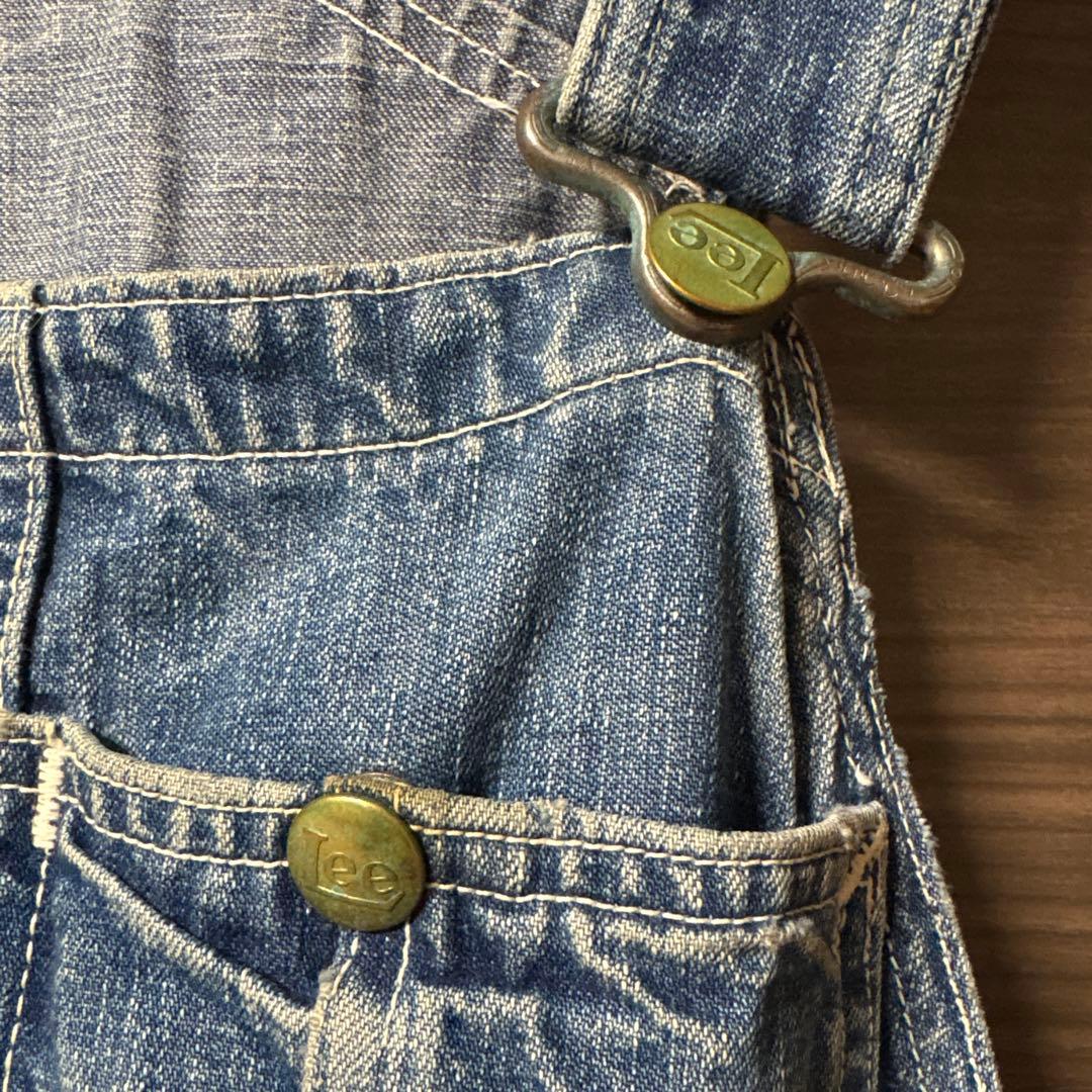 40's lee オーバーオール ビンテージ　デニム