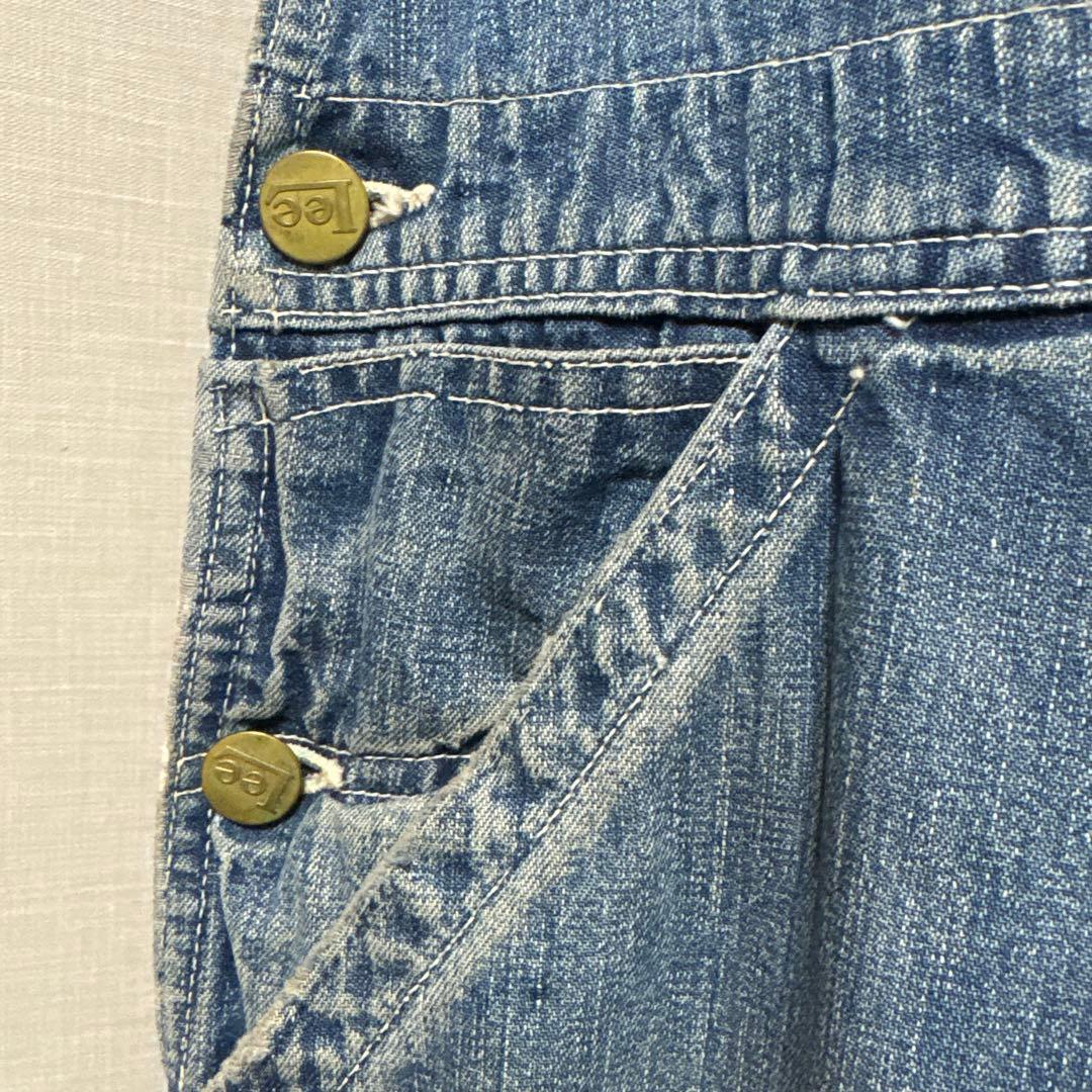 40's lee オーバーオール ビンテージ　デニム