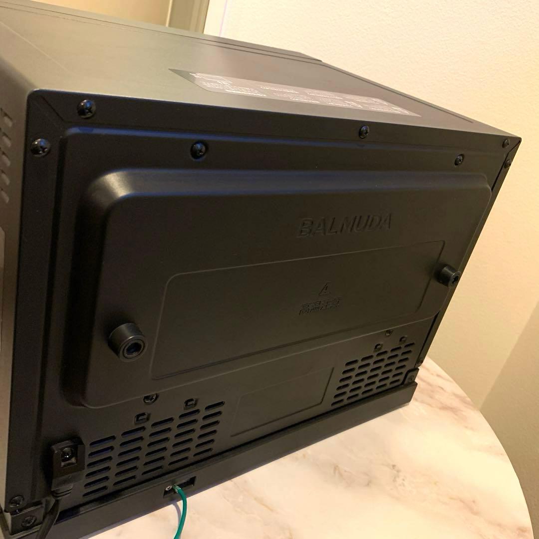 【値下】BALMUDA オーブンレンジ ブラック K04A 2020年製ジャンク