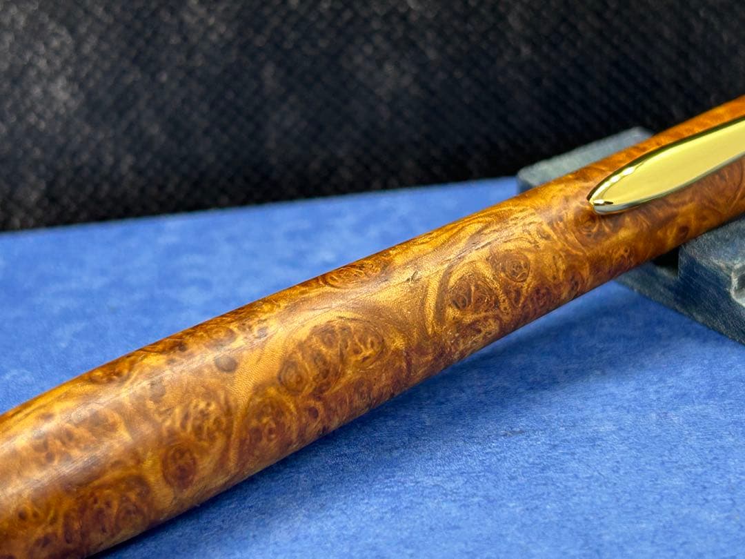 【早い者勝ち】極上花梨瘤　シャープペンシル0.5 木軸ペン　加藤金属