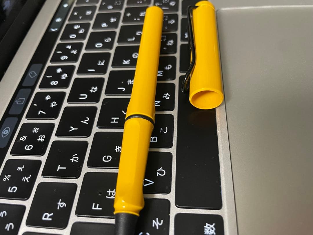 ラミー　サファリ　ローラーボール　旧イエロー　山吹色　LAMY safari