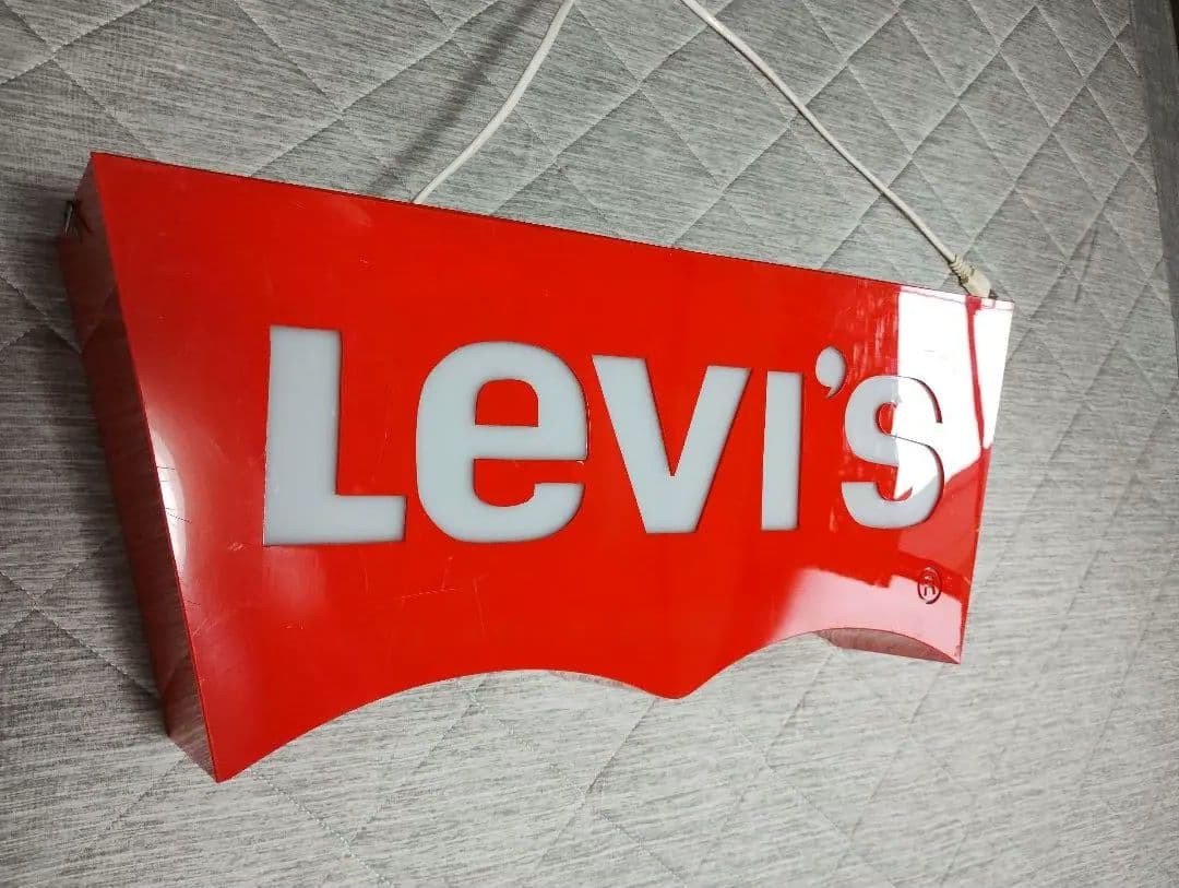稲*葉様 Levi's 蛍光灯看板 非売品 レア