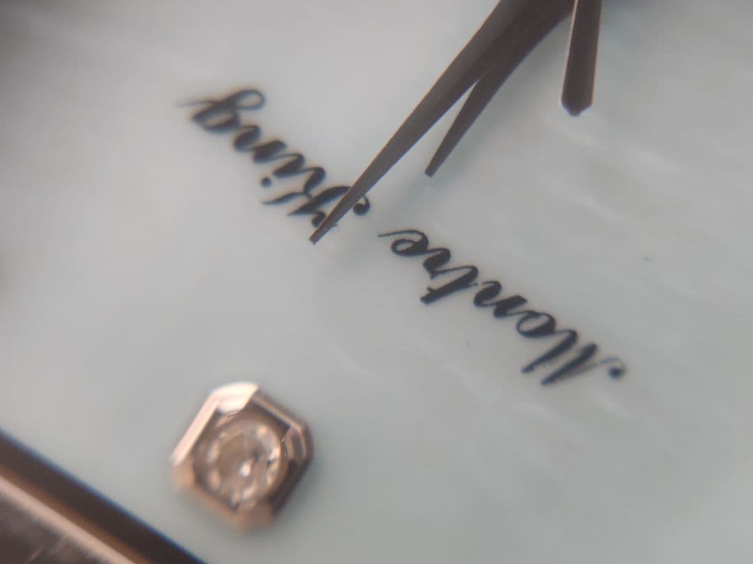 モンテキング　天然翡翠　レディース腕時計　可動品