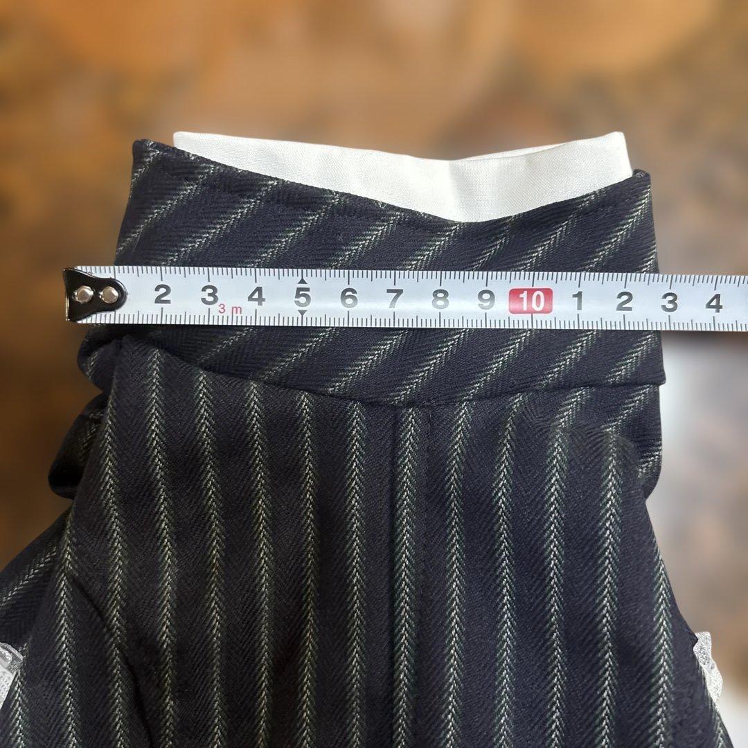 パピリーヒルズ 犬服 Tuxedo set up 黒と白のストライプ