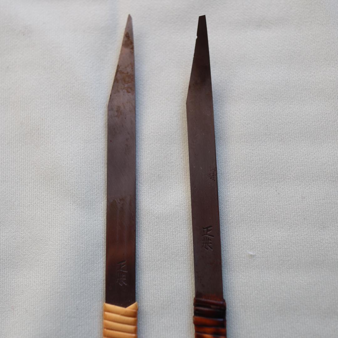 正本 ムキモノセット　全24点　坪錐10本組 　筒抜6本組　繰ヌキ3点　タズナ抜