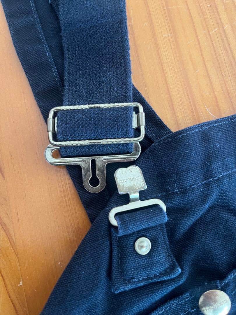 Carhartt ブラック オーバーオール　42×30