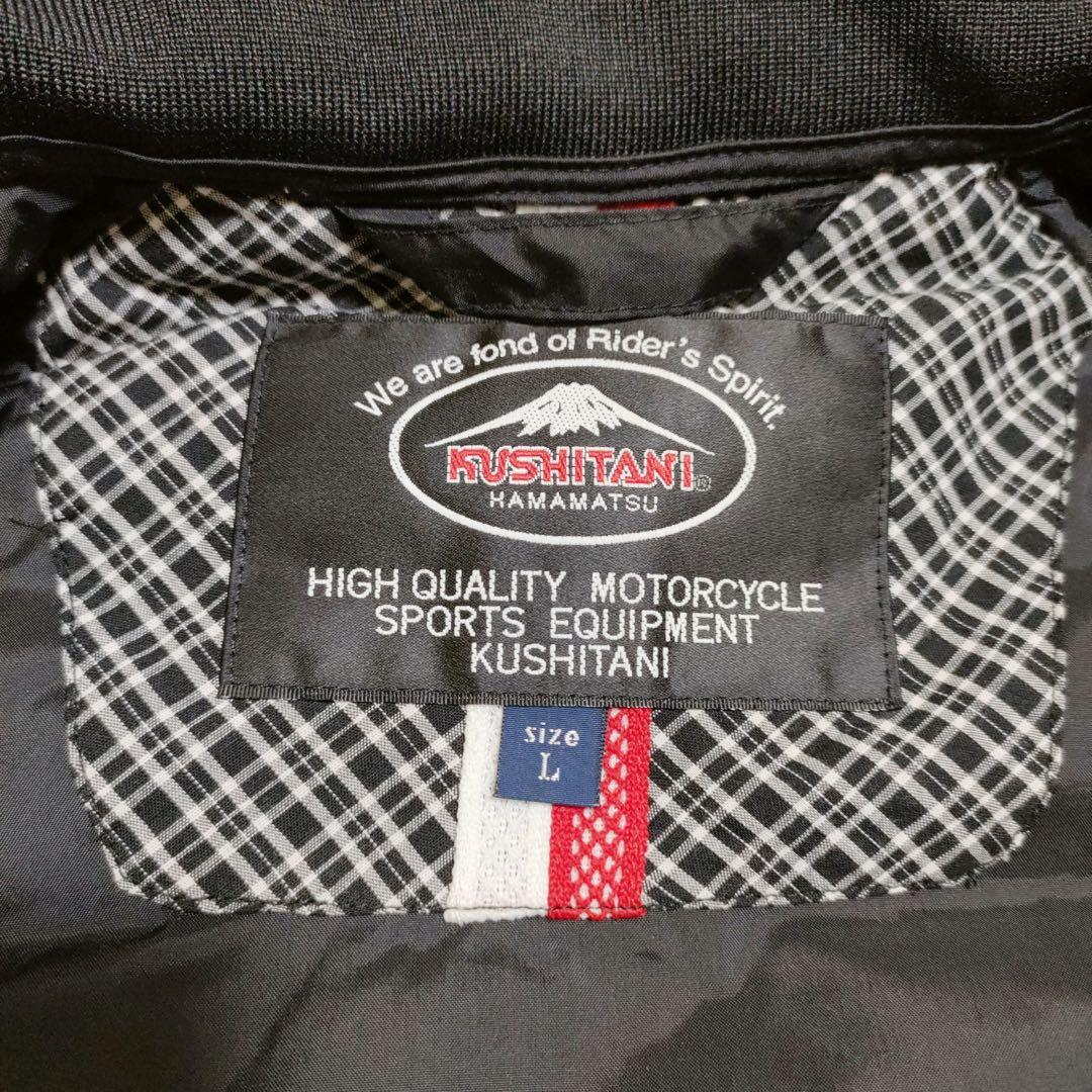 【極美品】クシタニ ホワイトグースダウンジャケット オレンジ Lサイズ