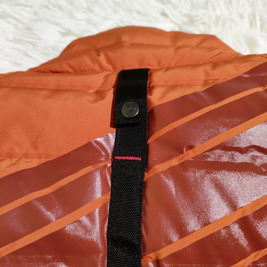 【極美品】クシタニ ホワイトグースダウンジャケット オレンジ Lサイズ