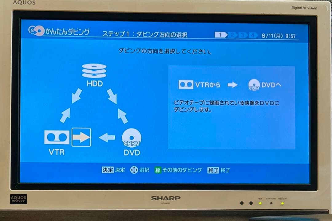 【HDD/DVD/VHS内蔵の3 in 1モデル】TOSHIBA RD-W301