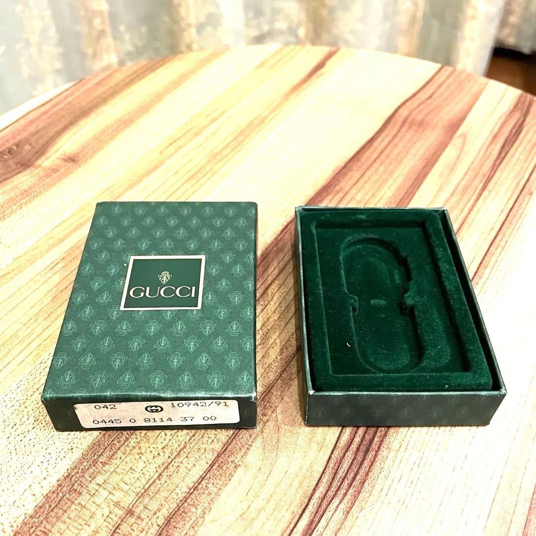 ✨未使用品✨GUCCI グッチ キーホルダー インターロッキングG ゴールドロゴ