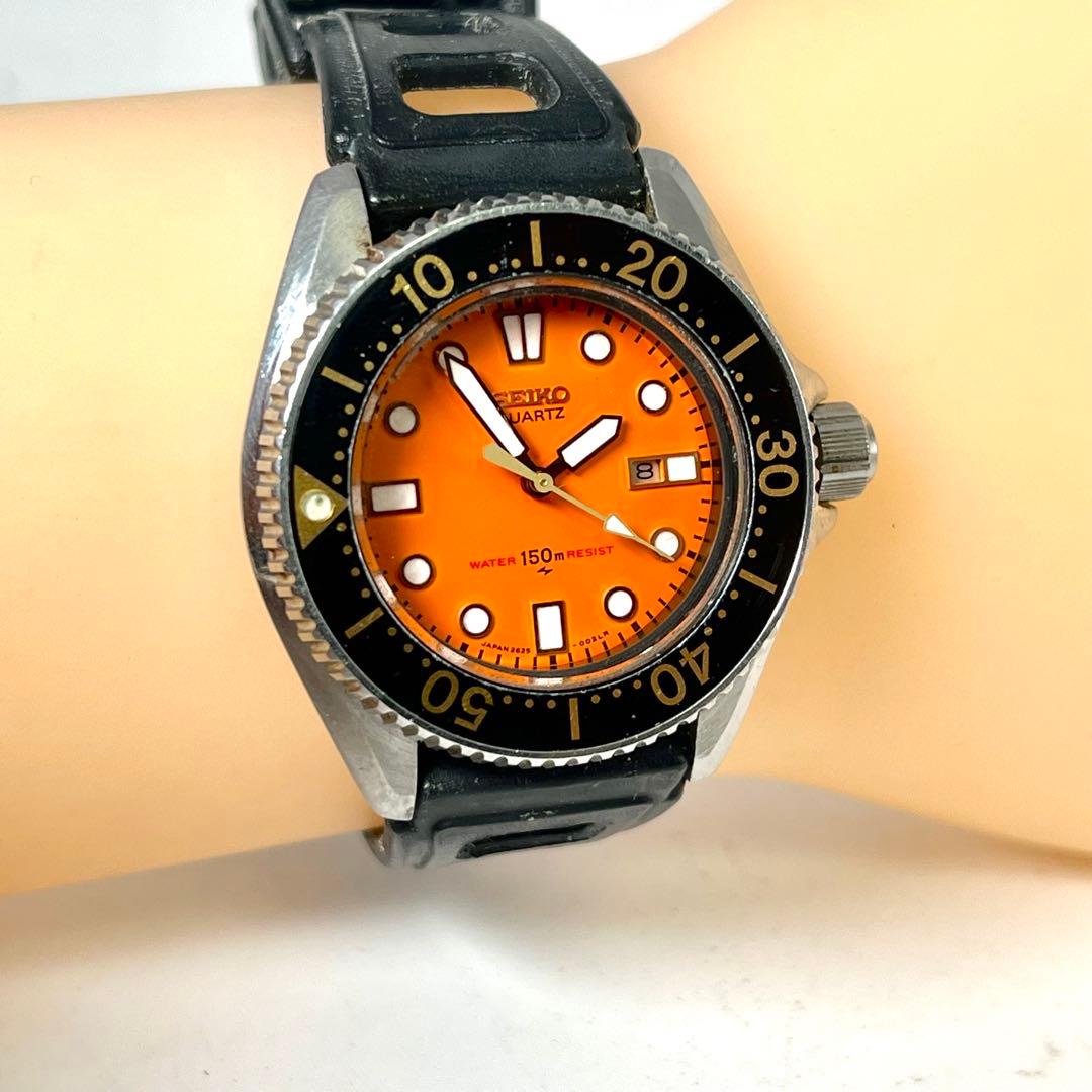 【稼働品】セイコー ダイバーズウォッチ 腕時計 デイト 2625-0010