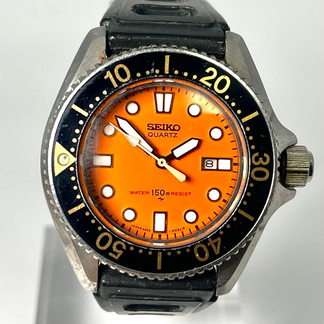 【稼働品】セイコー ダイバーズウォッチ 腕時計 デイト 2625-0010