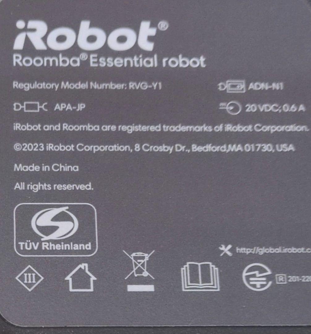 【iRobot】✦Roomba Combo本体　✦自動掃除機＆モップ機能