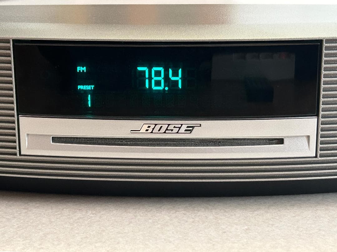 Bose Wave Music System シルバー（動作品ジャンク）