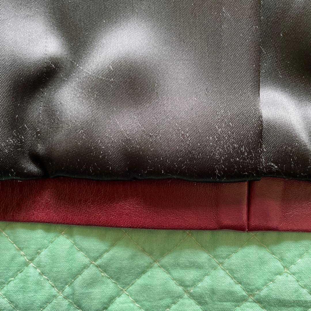 ⭐︎ベイクドポテト⭐︎【着用1回】agnes b. レザージャケット　羊革　１