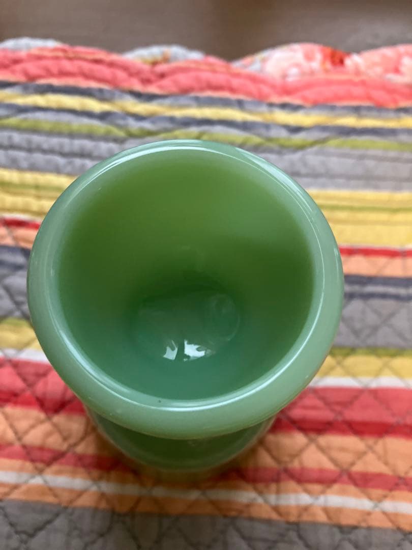 アンカーホッキング　ミルクガラス製　エッグスタンド　2個セット